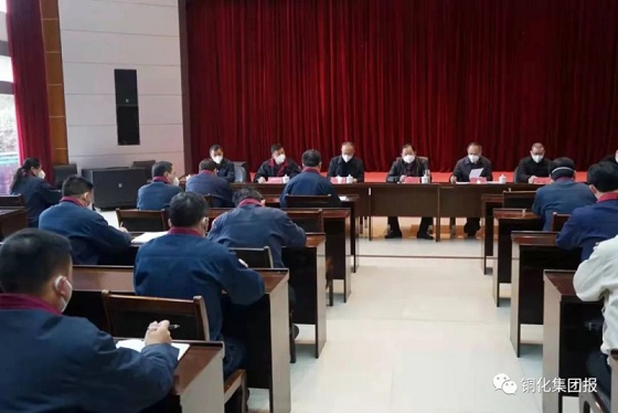 集團公司領(lǐng)導(dǎo)駐點新橋督導(dǎo)防疫和工作改進